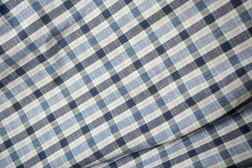 Textured plaid fabric with a timeless charm and elegance
