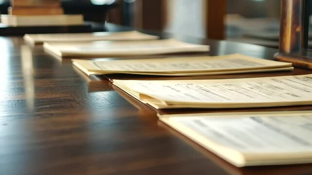 1_Historical Museum Exhibit of Vintage Receipts and Invoices