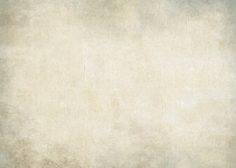 Grunge background texture of old vintage worn paper. Ancient dirty stained parchment