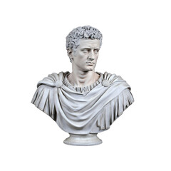Obraz premium Roman Emperor Bust Sculpture - Classical Art, History, and Heritage