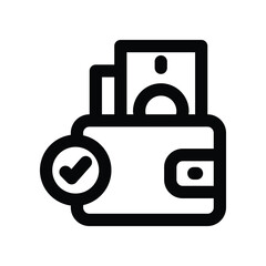 solvency line icon. vector icon for your website, mobile, presentation, and logo design.