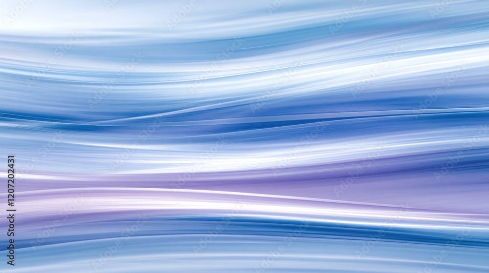Fototapete a smooth gradient abstract background in shades of blue and purple, with soft, flowing transitions a