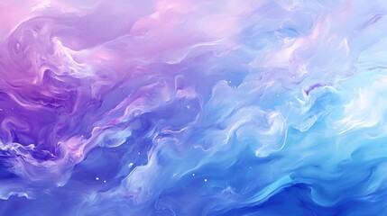 A smooth gradient abstract background in shades of blue and purple, with soft, flowing transitions and a slight blur effect for a calming visual
