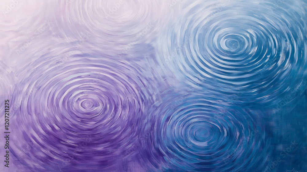 Poster abstract background with concentric circles or ripples