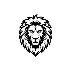 Head  lion logo vector 