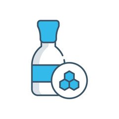 Honey BBQ Sauce vector icon