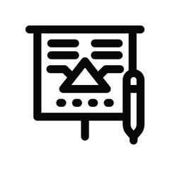 mathematics line icon. vector icon for your website, mobile, presentation, and logo design.