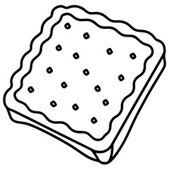 Pop Tart Vector Illustration