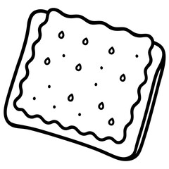 Pop Tart Vector Illustration
