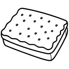 Pop Tart Vector Illustration