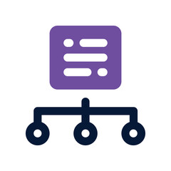 exam dual tone icon. vector icon for your website, mobile, presentation, and logo design.