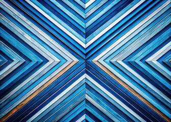 Fototapeta premium Abstract Blue Striped Background: Modern Geometric Pattern Design