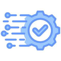 Transformation Blue Icon