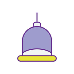 Cupping Therapy Cups vector icon stock illustration