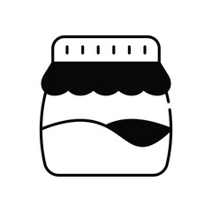 Raw Honey vector icon