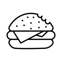 hamburger with cheese