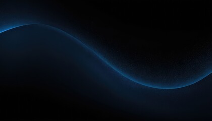 Fototapeta premium Blue velvety abstract wavy background on dark background 3