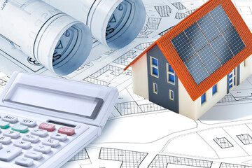 THE INSTALLATION COSTS OF A RESIDENTIAL PHOTOVOLTAIC SYSTEM - Concept with home model and calculator