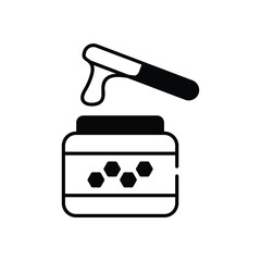 Honey Wax vector icon