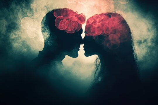 Close-up of a wind turbine against a clear sky, copy space, realistic photography. Beautiful simple AI generated image