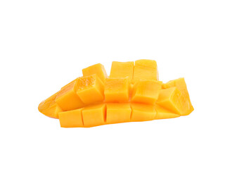 Mango isolated on transparen png, clipping path, full depth of field