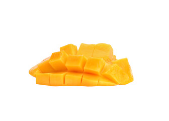 Mango isolated on transparen png, clipping path, full depth of field