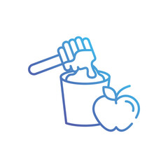 Organic healthy nectar vector icon © vector squad