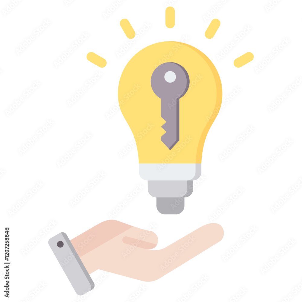 Poster Problem Solving Flat Icon