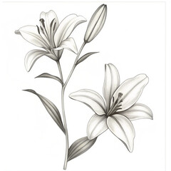 Flower  coloring page coloring book, grayscale coloring pages, grayscale,  Art & Illustration