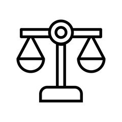 Balance Scale vector icon