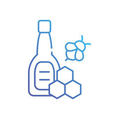 Honey Liqueur vector icon