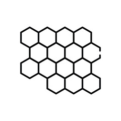 Honeycomb Pattern vector icon