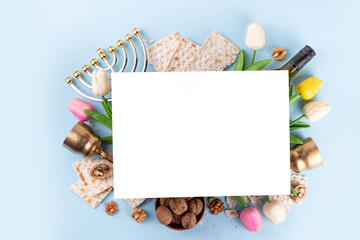 Passover celebration background