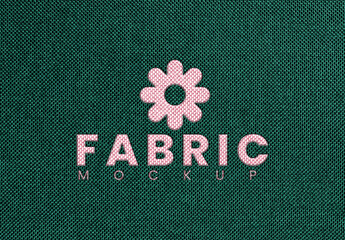 Fabric Logo Mockup Design