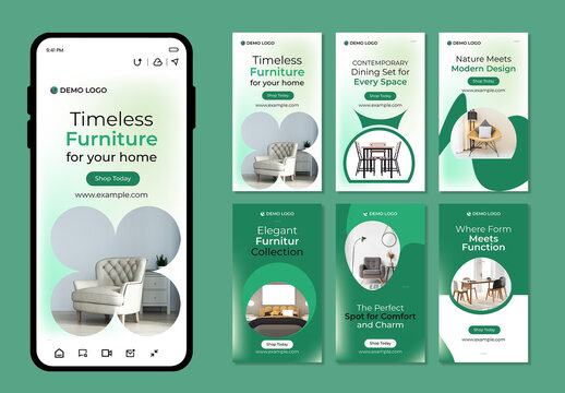 Furniture Story Design Template