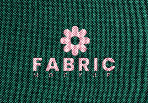 Fabric Logo Mockup Design