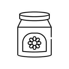 Wildflower Honey vector icon