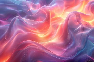 Obraz premium Abstract Colorful Waves of Light and Texture