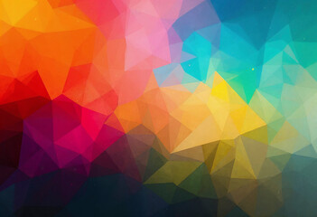 A colorful painting with a lot of different colors and patterns. The painting is full of life and energy, and it seems to be a representation of the beauty of nature. The colors are bright and vibrant