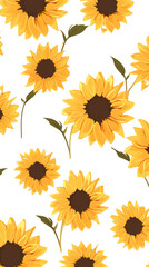 PNG Sunflower wallpaper petal plant.