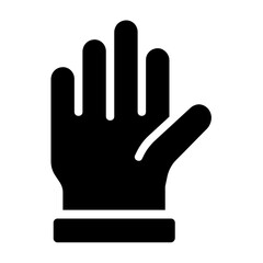 Obraz premium gloves icon