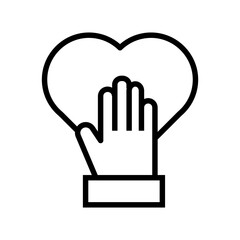 Obraz premium honesty vector icon