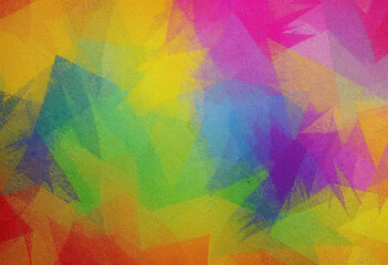 Obraz premium A colorful painting with a lot of different colors and patterns. The painting is full of life and energy, and it seems to be a representation of the beauty of nature. The colors are bright and vibrant