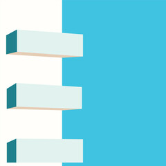 Colorful Paper Banner Vector Set for Web Design with Origami Elements