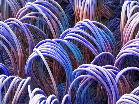 Waterproof material, SEM