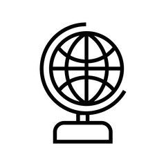 World Globe vector icon
