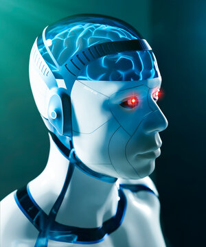 Artwork of a cybernetic organism