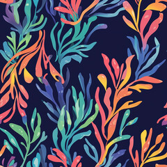 A seamless pattern designed in an Eastern style, Seamless design allows for a perfectly continuous pattern with no visible seams.