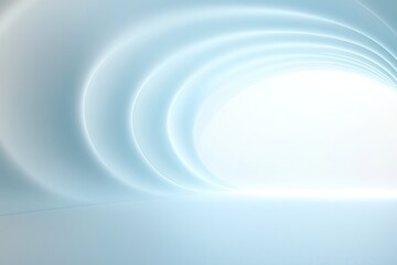 commercial photography for advertising campaign abstract swirling gradient of soft blues and whites resembling fluid