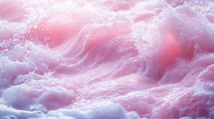 Abstract Pink Cloudscape